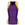 G-Force Women's Lycra Singlet - CO - Purple/Maize - Small