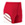 Unisex Defiance II Compression Short CO - Scarlet/White - Small